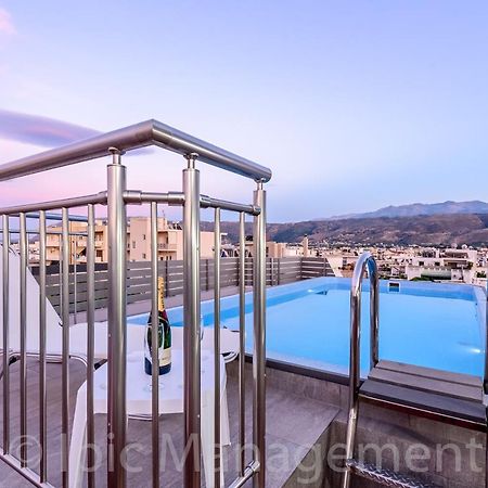 City Center Apartment With Rooftop Swimming Pool Chania  Zewnętrze zdjęcie